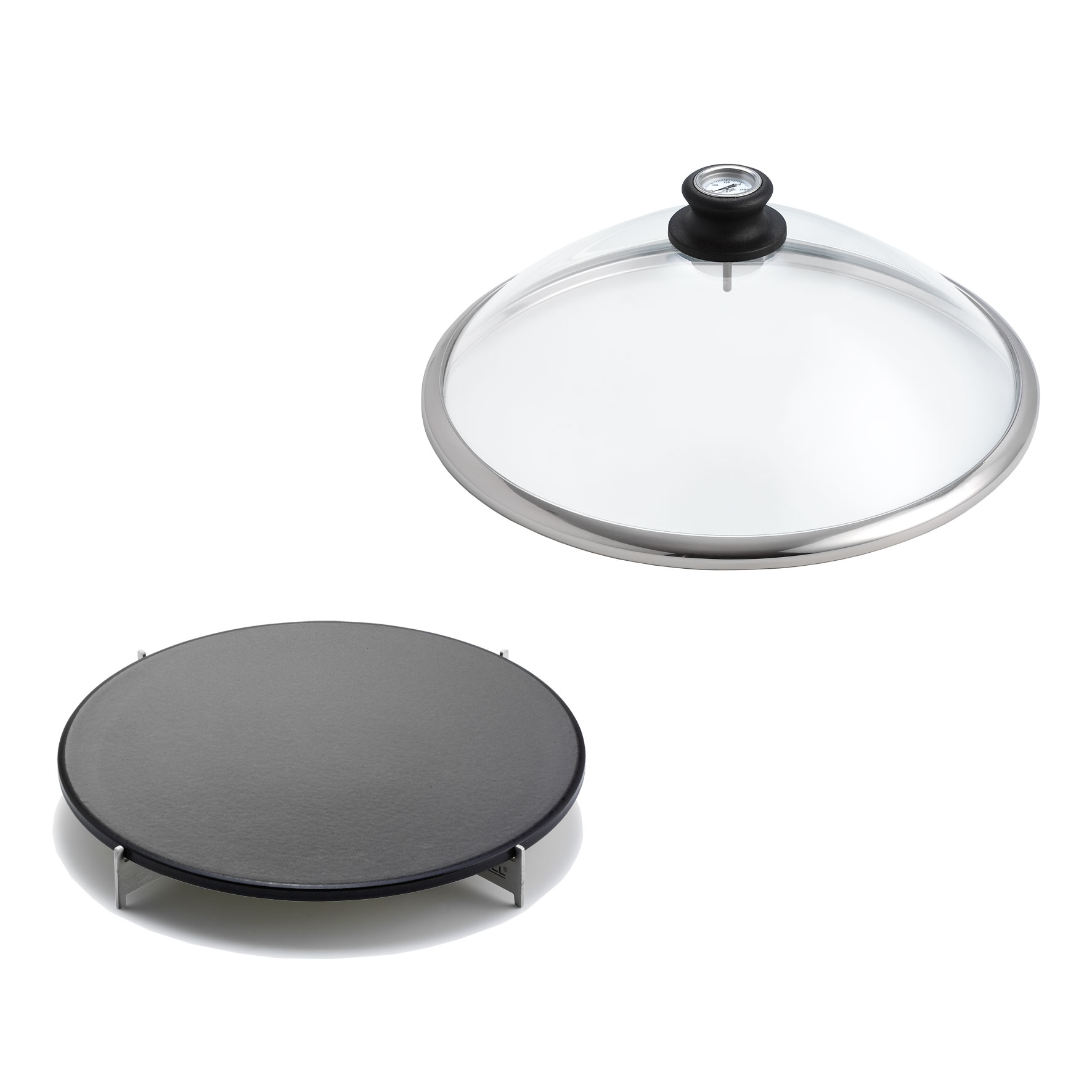 Glashaube Classic + gratis Pizzastein Classic 