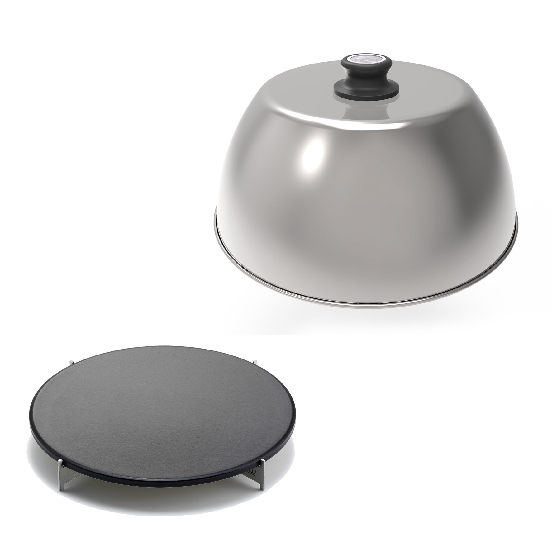 Reisehaube Classic + gratis Pizzastein Classic 